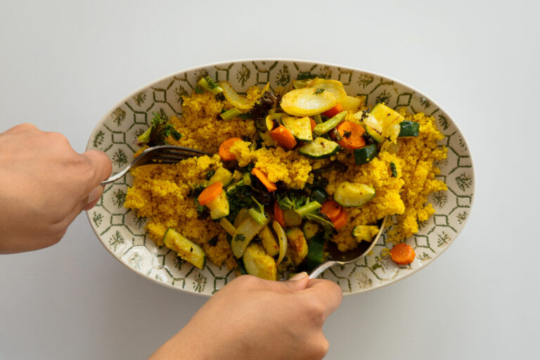 Cous cous di verdure: light e saporito